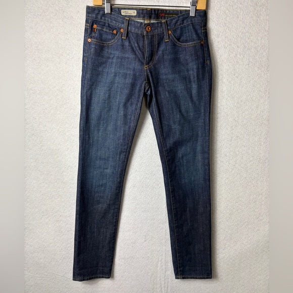 Adriano Goldschmidt Blue Jeans “the stilt”Cigarette Leg Jeans Size 27 - Picture 1 of 4